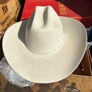 Vintage Silverbelly(gray) Stetson Cowboy Hat size 7 1/4.